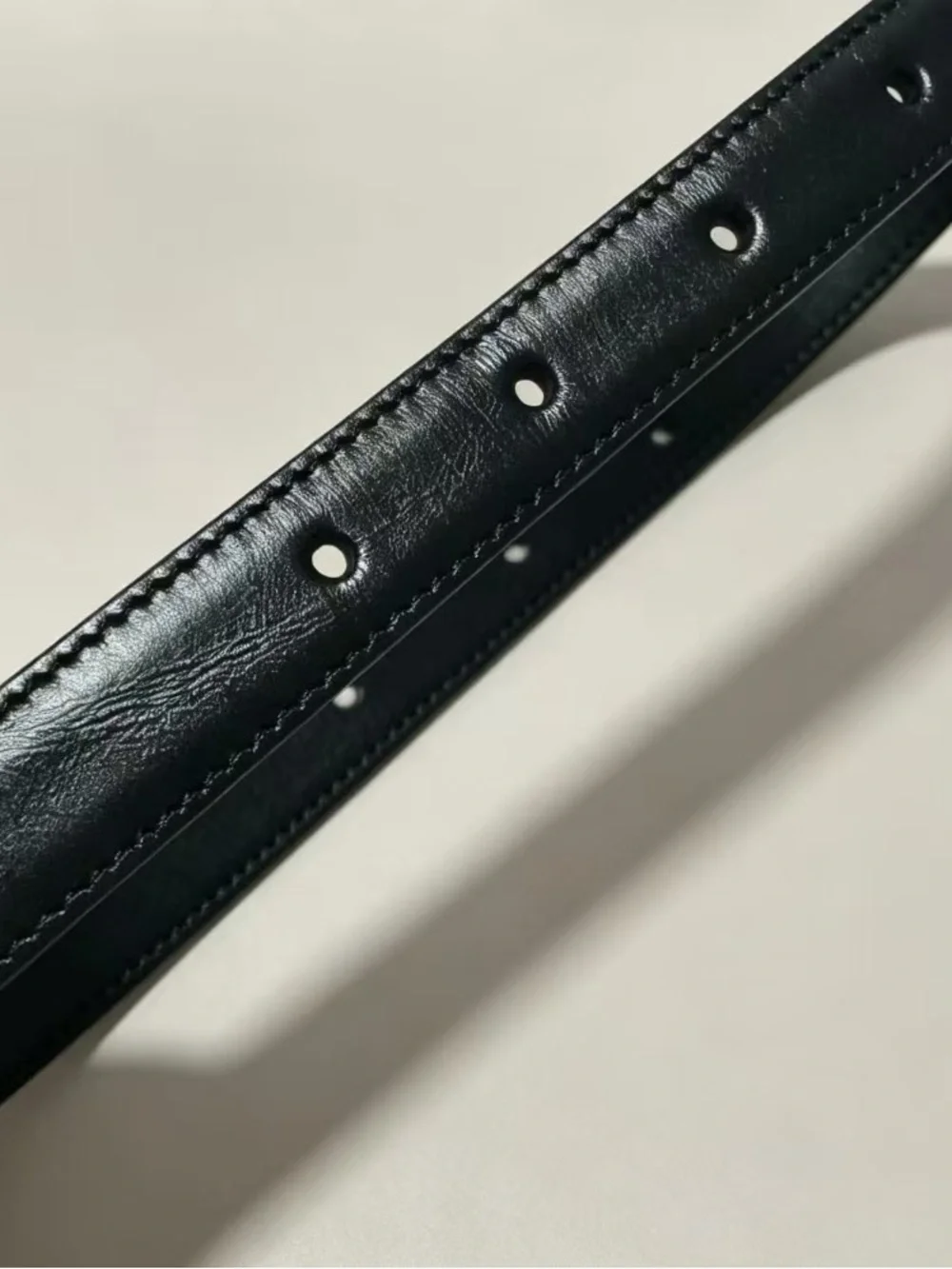 Celine Black Leather Women’s Belt Size 85 90 95 cm